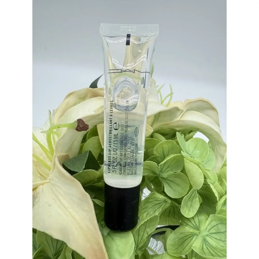 Mac Clear Lipglass Lip Gloss Full Size 0.5 oz / 15ml New Without Box